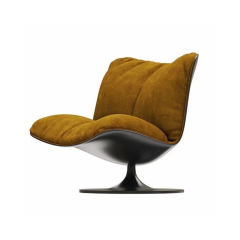 Fabric leisure chair living room chair: comfort and design coexist