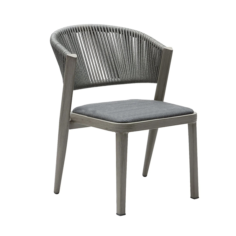 Fully waterproof fabric and high-density sponge outdoor dining chairs