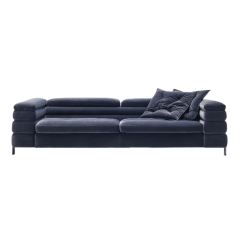 Modern fabric multi-seater comfortable sofa for living room