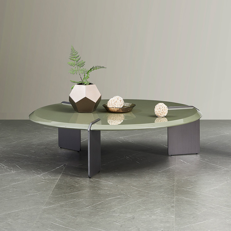 Modern Round Coffee Table Set – Sleek Design and Functionality for Contemporary Living Spaces