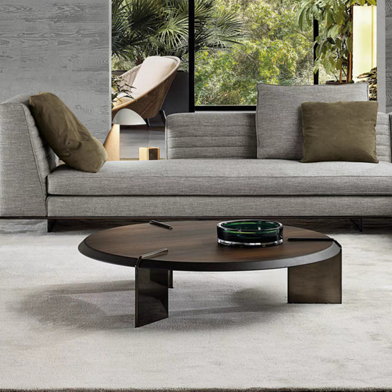Modern Round Coffee Table Set – Sleek Design and Functionality for Contemporary Living Spaces