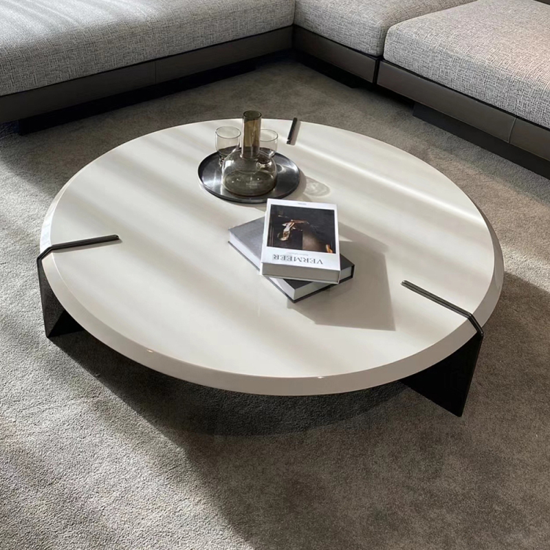 Modern Round Coffee Table Set – Sleek Design and Functionality for Contemporary Living Spaces