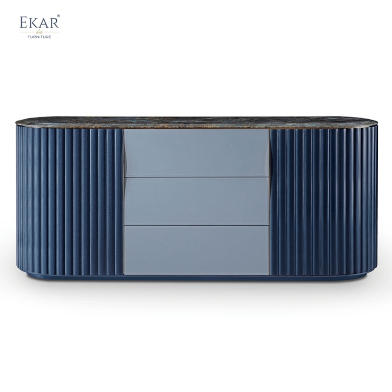 Blue Jade Marble Sideboard
