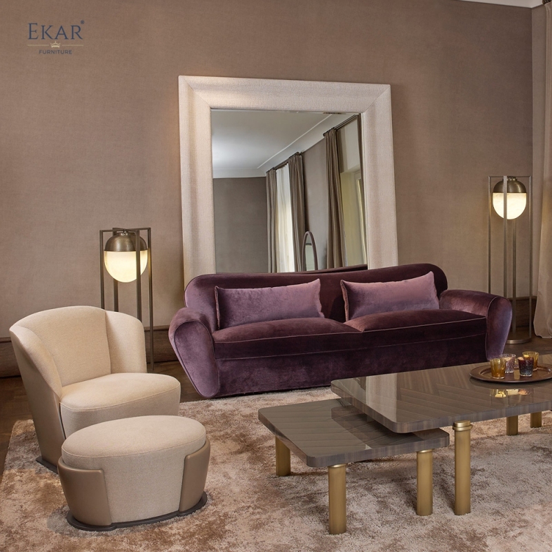 EKAR Winston Sofa | Statesman's Library Sofa in Quiet Grandeur