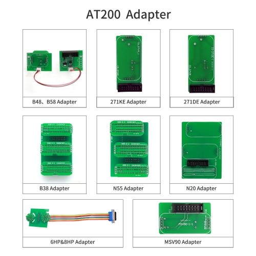 8 Pieces of AT200/FC200 DME-EGS Plugs Do Not Need to be Disassembled, including 6HP 8HP MSV90 N55 N20 271DE 271KE B38 B48, etc.