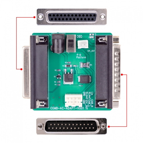 CGDI MB AC Adapter Work with Mercedes W164 W204 W221 W209 W246 W251 W166 for Data Acquisition 10PCS