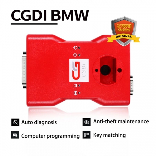 Programmeur de clé automatique BMW CGDI Version complète Total 24 autorisations obtenir une lecture gratuite adaptateur de 8 pieds
