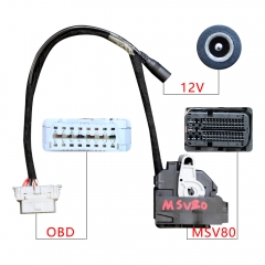 Hohe Qualität für BMW ISN DME Kabel für MSV und MSD Kompatibel mit Xhorse VVDI2 oder CGDI für BMW