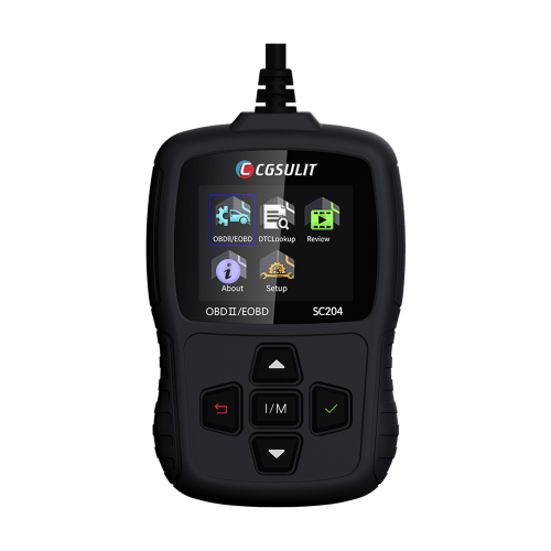 CGsulit SC204 OBD2 CAN-Diagnosetool Fehlercodeleser Mehrsprachig