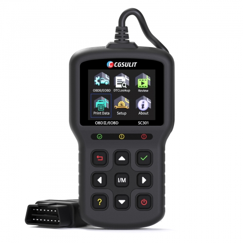 CGsulit SC301 CAN OBDII / EOBD Code Reader Engine Инструмент для I / M и готовности DTCs