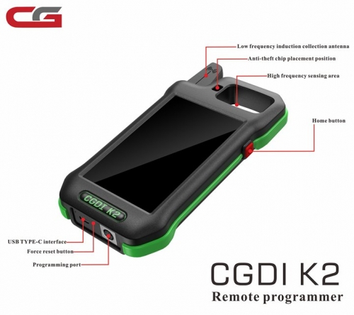 Предзаказ 2024 CGDl K2 Wi-Fi Профессиональный многофункциональный умный слесарный ключевой инструмент Дистанционный генератор Поддержка 96-битного ID4