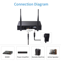 Hotec UHF Wireless Mic System