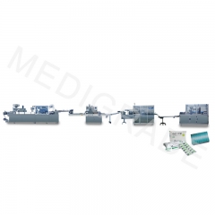 Línea de producción de envases de medicamentos totalmente automáticos