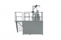 High shear wet type mixing granulator