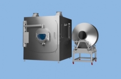 High-efficiency coating machine+tablet tipping feeder BGB-F series