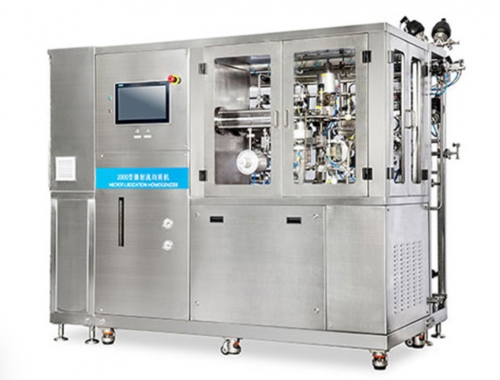 Sterile production microjet homogenizer