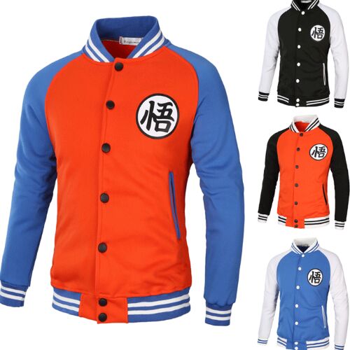 UNM~Men's sleeves baseball uniform color coat