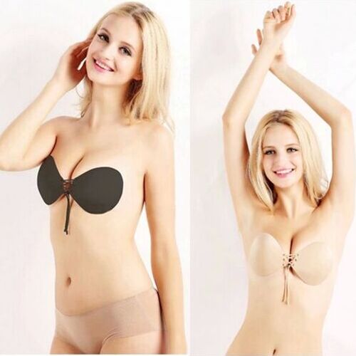 UNM~Women's 8'Sexy Underwear Breathable gather bio-plastic invisible bra