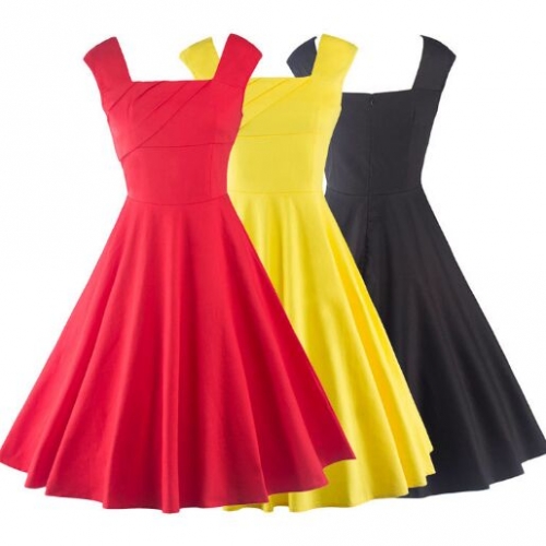 UNM~Women's Dress strap waist Dress