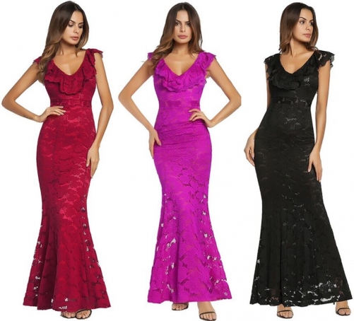 65W667#Long Dress