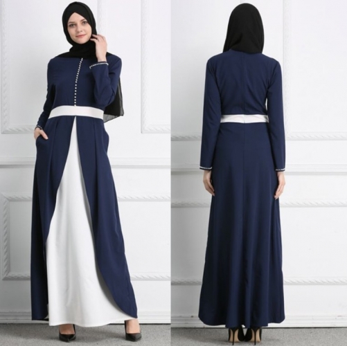 28LR103#Muslim Dress