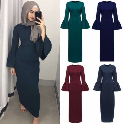 28LR139#Muslim Dress