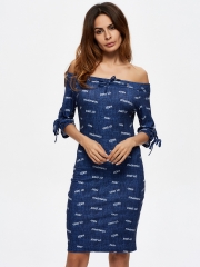 286872#Denim Dress