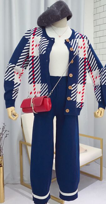 Pants Suit Blue