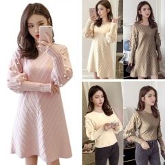 158587#Sweater Dress