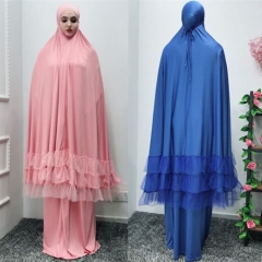 28PA10002#Muslim Headscarf Shawl+Dress