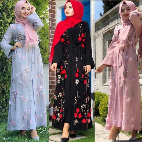 28LR274#Muslim Dress