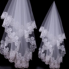 113215#Wedding head Veil