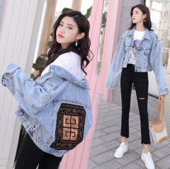 44616#Denim Coat