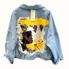 15T8566#Denim Jacket