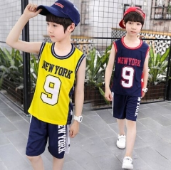 61HQ8#Children's 2pcs vest Suit