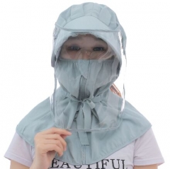 71B0044#Women'Anti-spray protective hat shawl