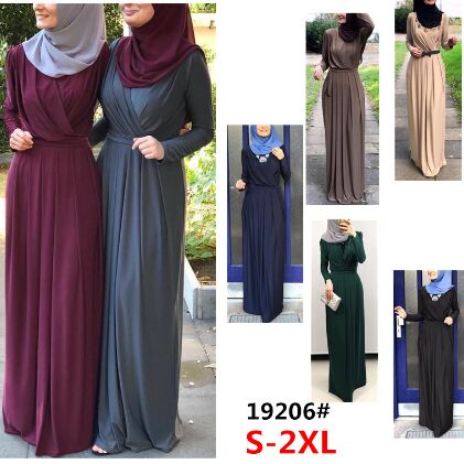 28LR206#Muslim Dress