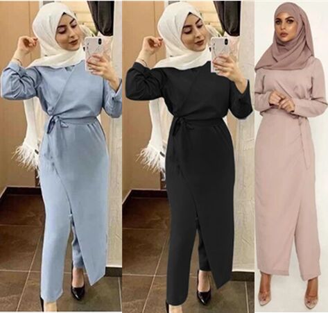 28LR396#Muslim Jumpsuit