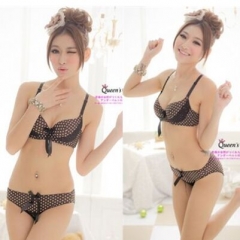 35C08#Women's Underwear-Coffee