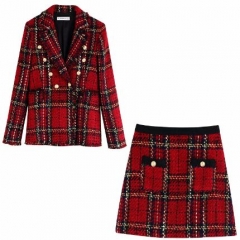259282#Coat+Skirts Suit