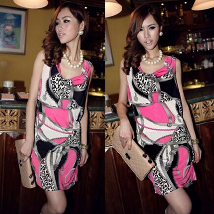 32119103#Dress-Rose Red