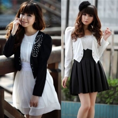 321660#Short Blazer Jacket