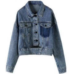 158417#Denim Coat