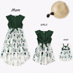 152026#Parent-child outfit Dress