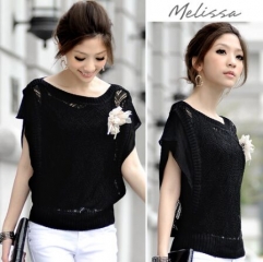 16892#Sweater（With Corsage）
