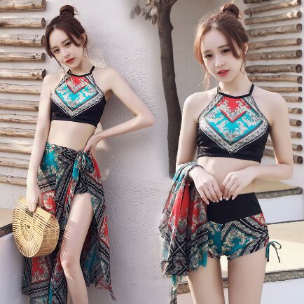 18668030#Vest+Short+Smock 3PCS suit Split Swimsuit