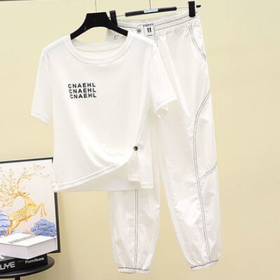 White Shirt+White Pants Set