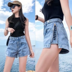 16806#Denim Shorts