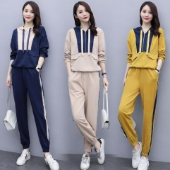 163799#Hoodie+Pants 2pcs Suit