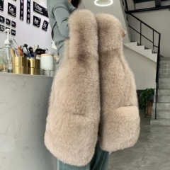 710820#Thicken Fur Coat